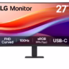 LG 27U421A-B curved 27-inch FHD monitor image
