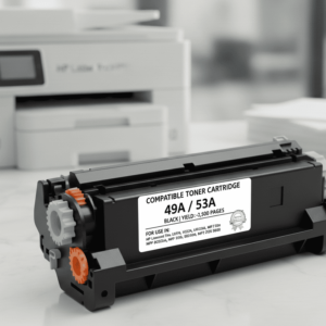 Alternative view of 53A 49A Black Toner Cartridge  Compatible For HP LaserJet Printers
