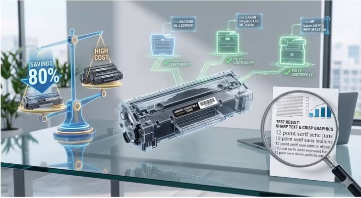 HP 150A W1500A Compatible Toner Features and Savings