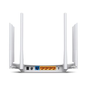 TP-Link Archer C86 AC1900 dual-band Wi-Fi router Back view