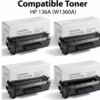 HP 136A W1360A compatible black toner cartridge
