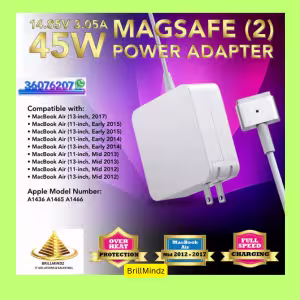45W MagSafe Charger showing the dynamic magnetic safety connector