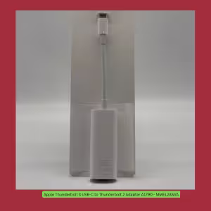 apple-thunderbolt-3-to-thunderbolt-2-adapter connected to Mac