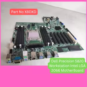 dell-precision-5820-motherboard-x8dxd ddr4 ram slots